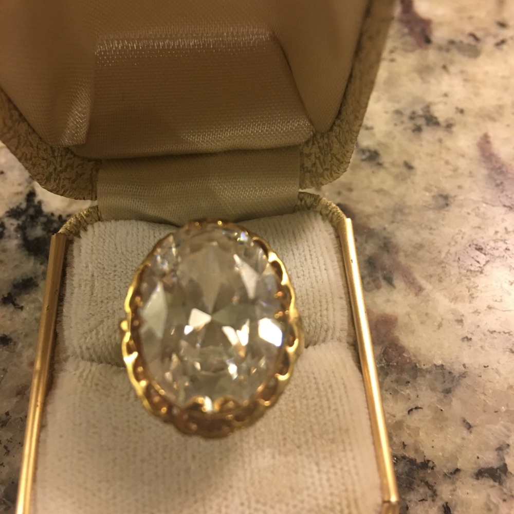Evening cocktail ring.